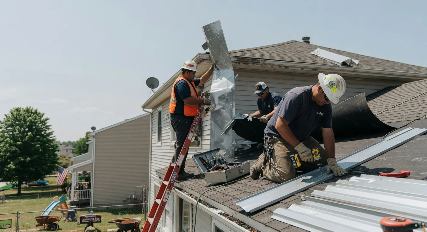 Storm Damage Metal Roof Repair in Altoona, FL